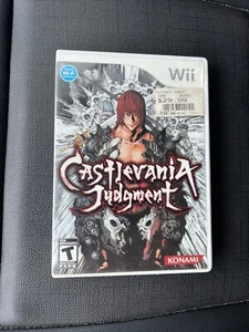 Castlevania Judgement (Nintendo Wii) Complete in Box CIB - Tested - Picture 1 of 2