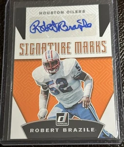 2019 Panini Donruss Signature Marks Robert Brasilien Autogramm Öler #SM-28 - Bild 1 von 2