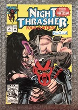 Night Thrasher: Four Control #2 - 1992 Marvel Modern Age Comic Book - HIGH GRADE