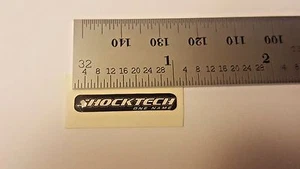 NEW ShockTech "One Name" Rectangle 1 inch Jewel Sticker ST BBT AutoCocker - Picture 1 of 1