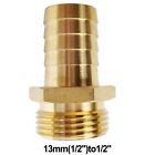 Hose Connector Pipe Adapter 2Pcs 3/4Inch Male X 19Mm 1/2Inch Male X 12Mm
