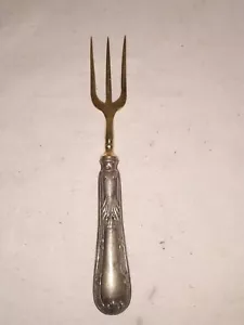 alte Gabel, versilbert oder Silber ?? - Bild 1 von 5