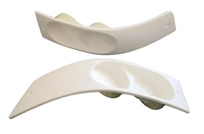 Par de carcasas de luces traseras de fibra de vidrio para Porsche 911 912 911 R Foto 1 de 4