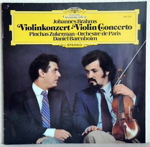 12" Vinyl - BRAHMS Violinkonzert - Pinchas Zukerman / Daniel Barenboim - Bild 1 von 2