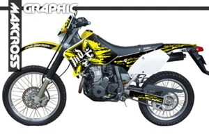 SUZUKI DRZ400S DRZ400SM DRZ400E MAXCROSS GRAPHICS FULL KIT DECALS STICKER MD2 - Picture 1 of 5