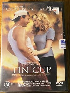 Tin Cup DVD Kevin Costner Rene Russo PAL 4 Brand New Sealed (16)