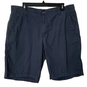 Columbia Herrenshorts 36 blau normale Passform Taschen vorne flach 9,5" Schrittlänge - Bild 1 von 6