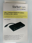 Adaptateur multiport StarTech USB-C pour ordinateurs portables 4K HDMI USB 3.0 VGA