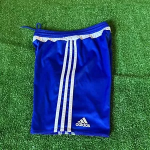 Adidas Elastic Waist Drawstring Lightweight Climalite Royal Blue Short Size M - Bild 1 von 14