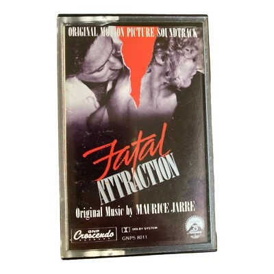 FATAL ATTRACTION Motion Picture Soundtrack Cassette Tape 1987 MAURICE JARRE Rare - Image 1 of 4