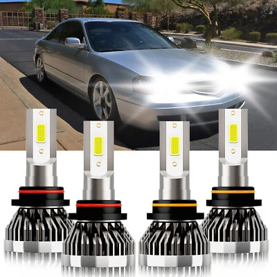 Kit de bombillas LED de haz alto bajo para Acura CL 1997-1999 9005 9006 6000K Foto 1 de 4