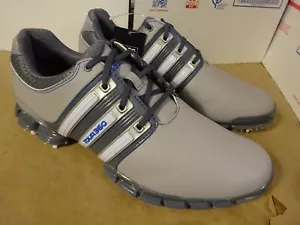 Adidas Gray Tour 360 ATV M1 Golf Shoes Mens Size 8.5 - New Q47080 - Picture 1 of 15