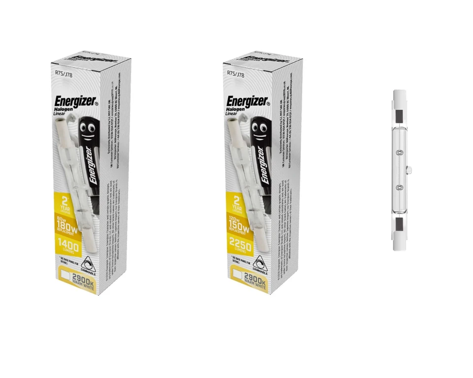 Halogen R7s Floodlight Linear Security light Bulb 78mm J78 80w 120w BEST VALUE - Image 1 of 1