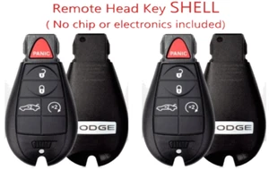 X2 NEW Fobik Key SHELL For DODGE Charger Challenger Dart 2007-2016 SUPER STRONG - Foto 1 di 6
