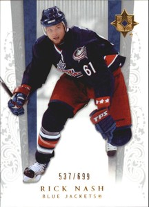 2006-07 Ultimate Collection #19 Rick Nash/699