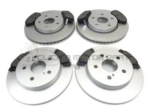 Front & Rear Brake Discs And Pads Set For Toyota C-HR 16-24 (Check Disc Sizes) - Picture 1 of 1