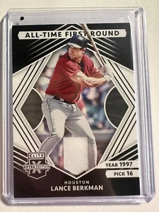 K103,216- 2022 Elite Extra Edition All Time First Round Jersey #10 Lance Berkman - Picture 1 of 1