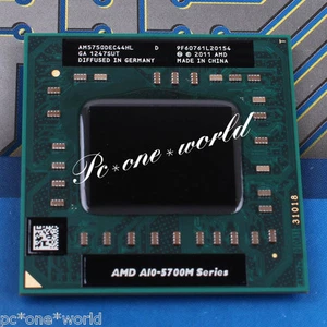 100% OK AM5750DEC44HL AMD A10-5750M 2.5Ghz Quad-Core laptop Processor CPU - Picture 1 of 1