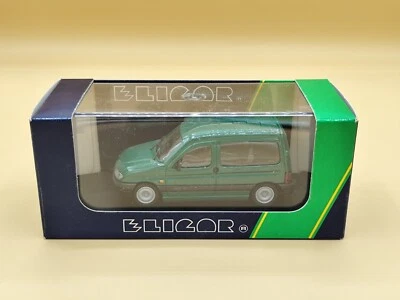 1/43 Citroën Berlingo Vitré Vert 1998 Eligor ref: 100646 Made in France - Photo 1/3