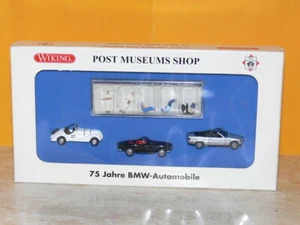 Wiking - PMS - 75 Jahre BMW-Automobile + Preiser-Figuren - Nr. 81-25 - Neu&Ovp - - Bild 1 von 3