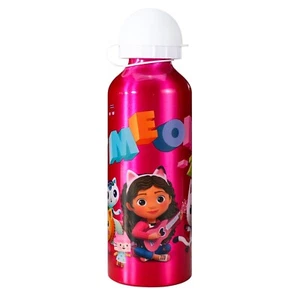 Botella de aluminio para casa de muñecas Gabby's bebidas de agua niños personaje rosa - Imagen 1 de 4