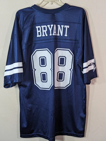Dez Bryant #88 Vintage Official Dallas Cowboys Jersey Goat WR NFL Blue Sz XL Cover