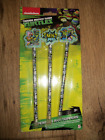Teenage Mutant Ninja Turtles 3 Pencils & Toppers (Erasers) New In Pack Nice Gift