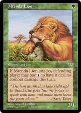 MTENDA LION ~mtg EX-NM Mirage Common x4