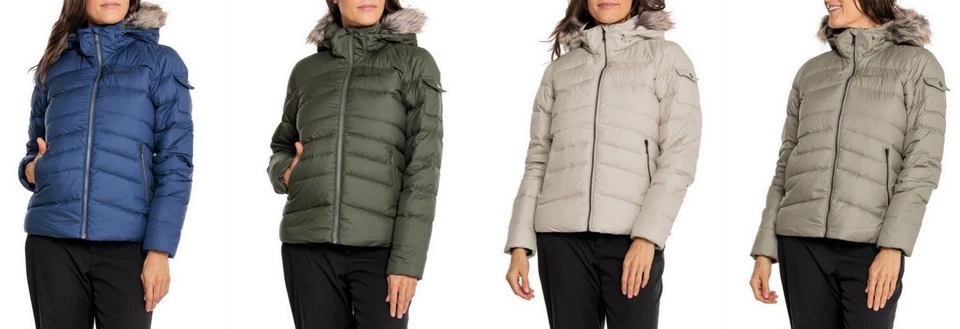 Marmot Women's Ithaca Jacket winter down fur hood coat - Image 1 of 1