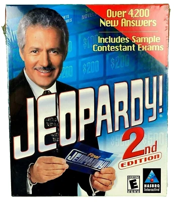 Jeopardy! Big Box Game CD-ROM for PC Windows 95/98 - NEW Sealed Vintage - Image 1 of 4