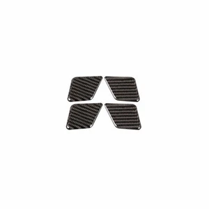 Real Carbon Fiber Inner Door Bowl Cover Trim 4PCS Fit For Benz C-Class 2007-2014 - Foto 1 di 6