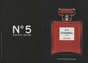 Publicité papier - advertising paper - N°5 de Chanel 2 pages - Foto 1 di 1