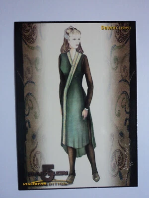 1997 BABYLON 5 SPECIAL EDITION - B5 COSTUME CARD - C12 - DELENN (1995) - Image 1 of 4
