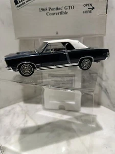 Vintage Danbury Mint ‘65 Pontiac GTO Convertible Complete Paperwork & Box N.D. - Picture 1 of 19