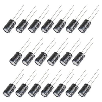Elko Capacitor 470uF 25V Flicker Protection Backup Capacitor 20pcs S416 - Image 1 of 4
