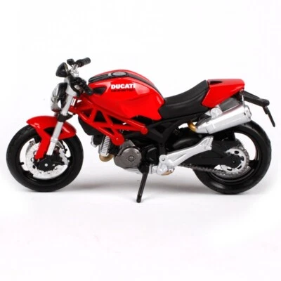Maisto 1:18 Ducati Monster 696 Alloy Motorcycle Bike Model Toy Collection gift - Image 1 of 4