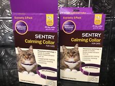 Sentry Calming Collar for Cats 30-Day! Up to 15-Inch Neck, One Collar! No Box