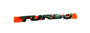 TURBO 3D Emblema Calcomanía Adhesiva NUEVA Autoadhesiva Coche Auto Turbo Insignia - Imagen 1 de 4