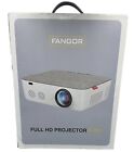 Projektor Fangor F-701: 5G, WiFi, pakiet zewnętrznych projektorów filmowych Full HD 4K, nowy
