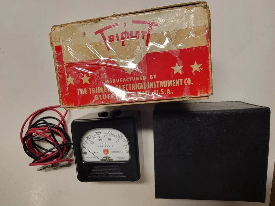 General Controls Model 327-T D.C. Millivolts  Manufactured By Triplett... - Image 1 of 4