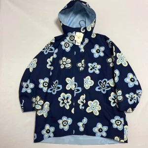 Abrigo de media lluvia Uniqlo MARNI Block Tech azul marino patrón floral nuevo de Japón marni - Imagen 1 de 10