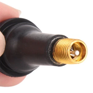 4Pcs TR412 Chrome Alloy Tubeless Rubber Wheel Tyre Valve For Cars Motorcy.G5 - Picture 1 of 7
