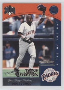 1999 Pacific Omega Hit Machine 3000 /3000 Tony Gwynn #14 HOF