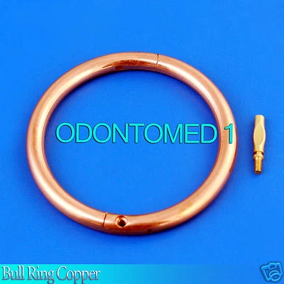 ODM Bull Ring Copper 2.5" Veterinary Instruments