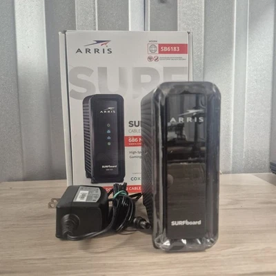 Arris Surfboard SB6183 Cable Modem 686 mbps Internet Xfinity 16x4 Docsis 3.0 - Image 1 of 4