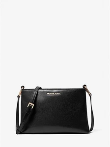 Bolso Bandolera Michael Kors Trisha Mediano Cuero Guijarro - Imagen 1 de 4