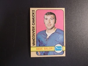 1972-73 Topps Hockey Dave Balon Karte # 117 - Bild 1 von 2