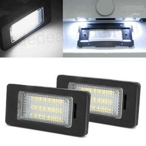 2X LED Kennzeichenbeleuchtung Kennzeichenleuchte Für BMW E90 E91 E92 E93 E60 E61 - Picture 1 of 8