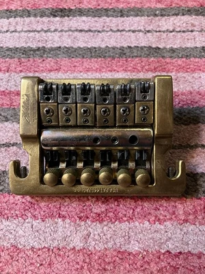 80's Kahler 2200 Stud Mount Guitar Tremolo Brass Gibson USA - Image 1 of 4