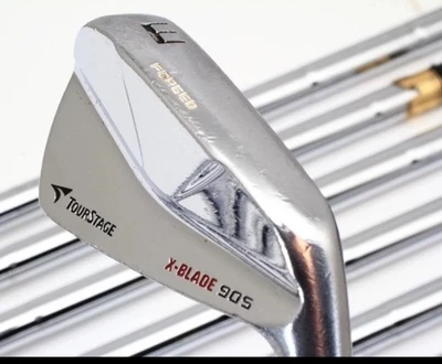 Bridgestone Tourstage X Blade 905 Irons 3-PW Extra Stiff DG X100 RH Irons. - Image 1 of 4